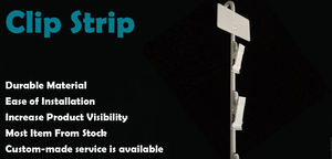 Présentoir de supermarché clips d'affichage suspendus bandes pose présentoir de pommes de terre pour collations - Product Image 6