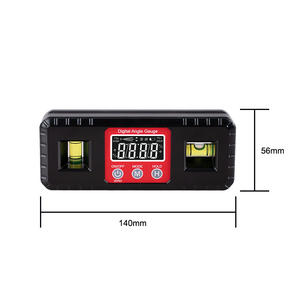 14cm VA ekran dijital açı ölçer İnklinometre <span class=keywords><strong>2</strong></span> kabarcık flakon elektronik su geçirmez dijital seviye ölçme aleti - Product Image 4