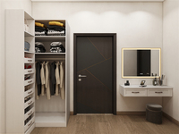 CBMMart Dressing Armoires de placard sur mesure Garde-robe bon marché pour meubles de chambre à coucher