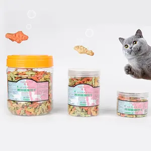 Fornecedores chineses lanches para gatos desodorização nutricional biscoitos multi sabor para gatos pet lanches biscoitos para animais de estimação