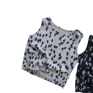 Vêtements d'été 2026 style coréen : <span class=keywords><strong>Gilet</strong></span> à pois rétro personnalisé style forêt pour bébés et enfants (garçons et filles) - Product Image 4