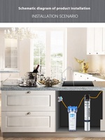 Everpure Original Importé 7FC/7FC-S Élément Filtrant Purificateur Authentique en Plastique pour Ligne d'Eau Potable Directe Traitement de l'Eau