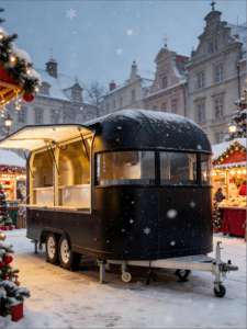 Chariot de nourriture trinitain avec friteuse <span class=keywords><strong>Bara</strong></span> et pot à curry Channa pour sandwichs aux pois chiches, wraps roti et sauce au poivre - Product Image 6