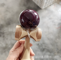 Vente en gros de balles de kendama en bambou-laminé de 6 cm, de haute qualité, en bois, pour débutants
