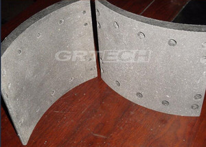 Garniture de <span class=keywords><strong>frein</strong></span> de camion à <span class=keywords><strong>tambour</strong></span> arrière WVA 19256 19260 pour camion DAF F2800 - Product Image 3