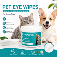 Lingettes pour les yeux Tail Park en gros, 100 % sans danger pour la consommation, avec des ingrédients naturels non toxiques, pour le nettoyage du visage sensible et les soins des larmes