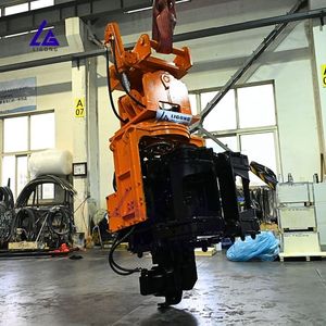 ค้อนไวโบรแบบมีด้านข้าง20T สำหรับการรื้อถอนรากฐานและงานเสาเข็มในเมือง - Product Image 5