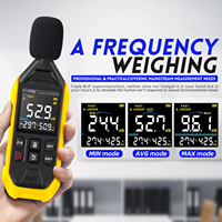 FNIRSI FDM01 Sonomètre Instrument de mesure du bruit Compteur DB numérique portable 30 ~ 130dB Instrument de mesure audio