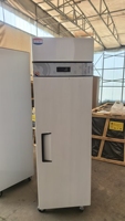 Congélateur vertical commercial en acier inoxydable pour boulangerie, fruits de mer et congélation rapide