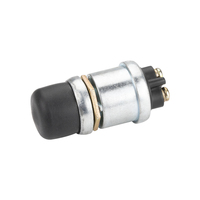 Interrupteur de démarrage à bouton-poussoir momentané, étanche, robuste, 50A, 12V/24V, pour klaxon, moteur, voiture, camion, camping-car, bateau