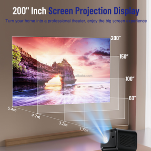 Projecteur personnalisé de marque Support Brand P23 Pro Android 14 avec télécommande BT, WIFI 6, projecteur Full HD LED LCD 700 ANSI Lumens - Product Image 5