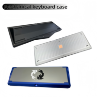 Boîtier de clavier en aluminium A380 moulé sous pression sur mesure, qualité usine directe, traitement de surface Alodine, OEM/ODM, mécanique