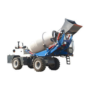 รถผสมคอนกรีตแบบเคลื่อนที่ได้ บรรทุกเองได้ ขนาดเล็ก ราคาพิเศษ - Product Image 2