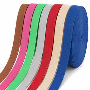 10-50mm Nylon-Look Ribbed Woven <b>Webbing</b> Custom Color Thick <b>Strap</b> for Backpack Luggage Bag Binding Pet Leash Accessories - Product Image 1