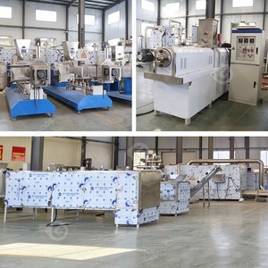 Petit <span class=keywords><strong>couscous</strong></span> artificiel automatique de processus d'extrudeuse jumelle de riz fortifié font la ligne de production de machine usine - Product Image 2