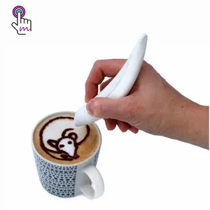 Elektrische Koffie Poeder Schrijven Cake Bakken Decoratieve Pen Groothandel Elektrische Koffie Carving Pen