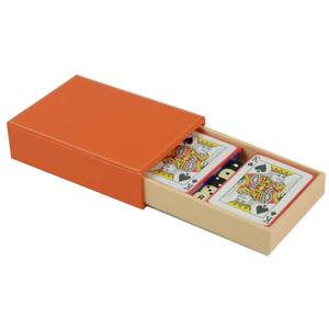 Herbruikbare, milieuvriendelijke KingShow EN71 gecertificeerde fitness pokerbox, groene en blauwe kaarten, aangepast logo, professionele dubbele speelkaarten - Product Image 1
