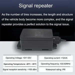 Camión de 14 ruedas <span class=keywords><strong>TPMS</strong></span> Monitor de presión de neumáticos <span class=keywords><strong>universal</strong></span> Autobús de alta precisión externo inalámbrico - Product Image 4