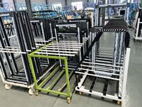 Fenêtre en aluminium sur mesure de style gothique pour villa européenne, profil à rupture de pont thermique, double vitrage insonorisé, fenêtre sur mesure