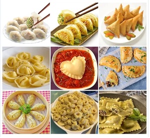 Máquina para hacer dumplings cuadrados Jinan Momo volante máquina <span class=keywords><strong>empanadas</strong></span> carne colombiana - Product Image 3