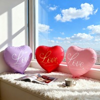 Ballon en feuille d'aluminium en forme d'ours amoureux pour la Saint-Valentin, ballon d'ours brun de dessin animé debout, décoration de mariage, proposition de mariage, fournitures de fête