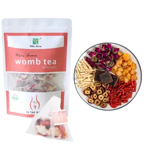 Hot Bán Tự Nhiên Thảo Dược Rose Red Ngày Người Phụ Nữ Wwomb Detox Trà Goji Berry Rose Hoa Gừng Trà