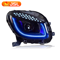 JSL Adapté aux Mercedes-Benz Smart 15-20, phare de haute qualité W451 W453 2014-2020, phare à diode électroluminescente, rétrofit