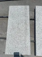 Marches d'escalier en granit naturel poli gris, grandes dalles modernes, prix de gros usine Chine, marque Baotong, garantie 3 ans