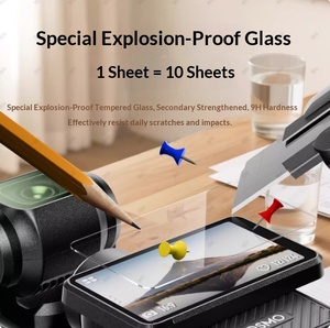 Film de protection d'écran en verre trempé anti-rayures 9H anti-empreintes digitales AR+AF facile à installer et sans poussière pour DJI Pocket 3 4 - Product Image 4