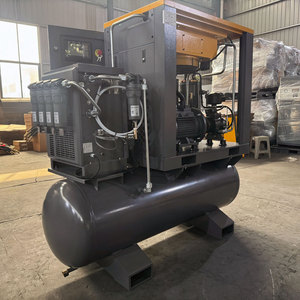 Compresor de Aire de Tornillo 4 en 1 de 11/15 kW, Súper Silencioso, Compresor de Aire Rotatorio para CNC, Precios de Fábrica - Product Image 4