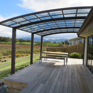 Feuille de polycarbonate couleur feuille de toiture en plastique transparent - Product Image 5