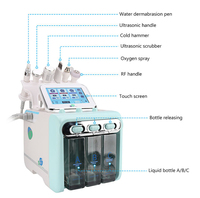 Máquina de Belleza Multifunción 6 en 1 para Limpieza Facial, Control Táctil, Limpieza Profunda de la Piel, Equipo de Cuidado de la Piel para Salón