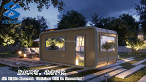 Casa Contenedor Combinable Tipo Cabaña Apple con Divisiones Empalmables, Cabaña Apple Móvil Prefabricada para Uso como Oficina <span class=keywords><strong>de</strong></span> Correos - Product Image 3
