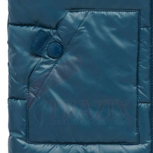 Fashion Design Children Winter Warm Vest Baby Kids Puffer <strong>Gilet</strong> Army Green Hooded Warm Vest - Product Image 3