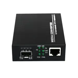 1550/1310nm RJ45 Fiber Media Converter 10/100TX Đến 100Base-Fx Áp Dụng Cho Huawei SFP