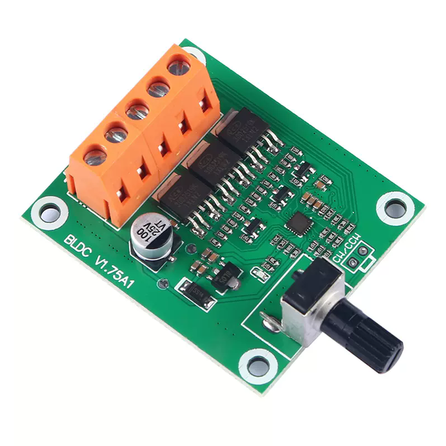 DC brushless motor drives control board Drive hard disk fan motor speed governor power supply 6-24V3A