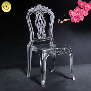 Vente en gros Chaise de mariage en résine acrylique transparente en plastique pour événements et banquets - Product Image 4