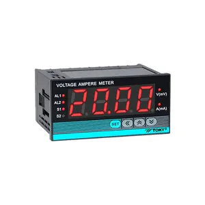 TOKY Industrial Multi Input Types 2 Loops Alarm Output 4-20mA Analog Output Digital DC Voltage Meters
