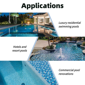 Finition de <span class=keywords><strong>piscine</strong></span> alternative Pebble Tec, plâtre de <span class=keywords><strong>piscine</strong></span> à billes de verre avec une meilleure douceur et brillance, système à agrégats apparents - Product Image 3