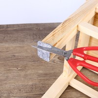 Bande auto-adhésive de rouleaux de feutre de plastique de patins de chaise de meubles pour le protecteur de plancher pour des chaises et des tables