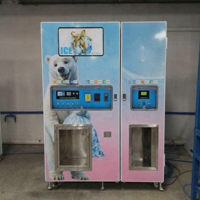 Mesin Penjual Es dan Air Otomatis Dispenser Air Murni 800GPD dengan Layar LCD dan Pemantauan Jarak Jauh