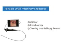 Caméra d'endoscope de bronchoscopie vétérinaire flexible portable Full HD 1080p pour le diagnostic chirurgical