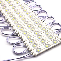7515 LED Module110V/220V Blanc Froid LED Module 2W Injection 2835 3LED Publicité Lumière ROHS Conforme Disponible Blanc Chaud