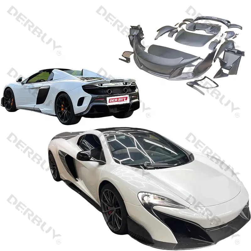 Derbuy modifica accessori auto supercar per lampada frontale bodykit Mclaren MP4 a 650S