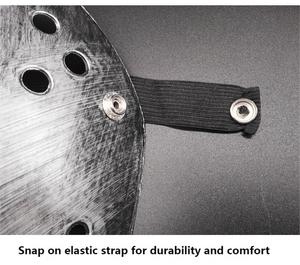 หน้ากากเจสัน วอร์ฮีสสีแดงและสีขาวทำจากอีวีเอแบบเต็มหน้าสำหรับงานปาร์ตี้ฮาโลวีนสุดหลอน พร้อมแบตเตอรี่ในตัว - Product Image 5