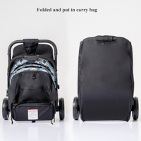 Poussette pour bébé One Scond In and Up Baby Push Chaiir Poussettes unisexes légères et pliables à une main Poussettes pour landau