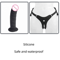Harnais Godemichet en Silicone 100% Étanche avec Ceinture – Design Pénis Géant Facile à Porter – Prix Usine
