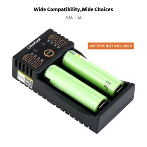 Liitokala, Cargador rápido de 18650 V, 1,2 V, 3,7 V, 3,2 V, 3,85 V, <span class=keywords><strong>AA</strong></span>, AAA, 26650, 10440, 14500 16340, 25500, cargador inteligente de batería de litio - Product Image 3