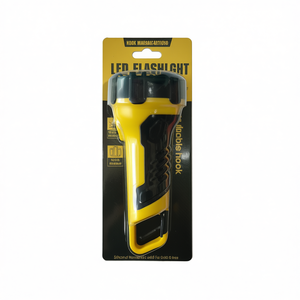 Hook Flashlight 3xaaa <b>Battery</b> High Waterproof Led <b>Light</b> With Silicone Handle And Hook For Outdoor Use - Product Image 1