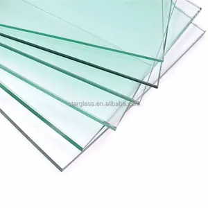 Piscina de vidrio templado de gran tamaño para construcción